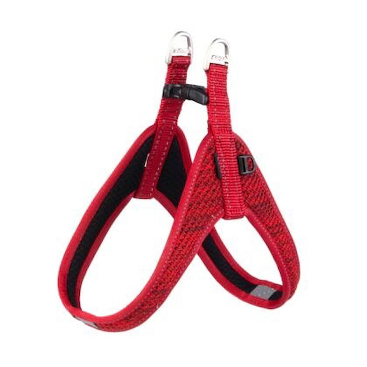 Rogz Utility Fast Fit Tuig M/L Rood Göğüs Tasması