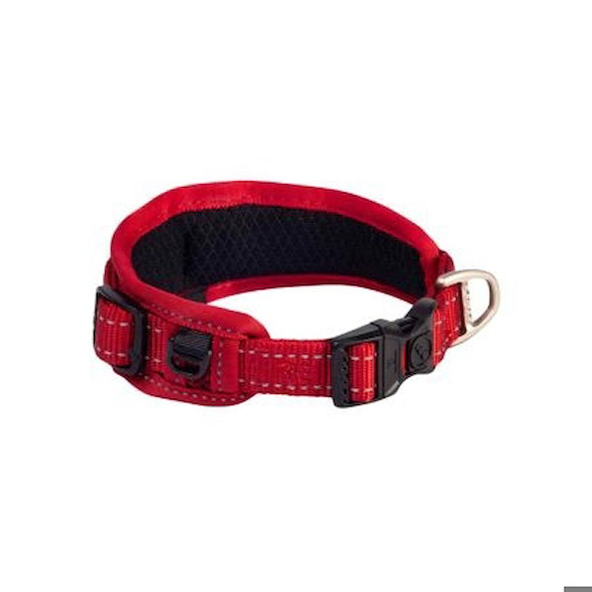 Rogz Utility Gevoerde Halsband XL Rood Boyun Tasması