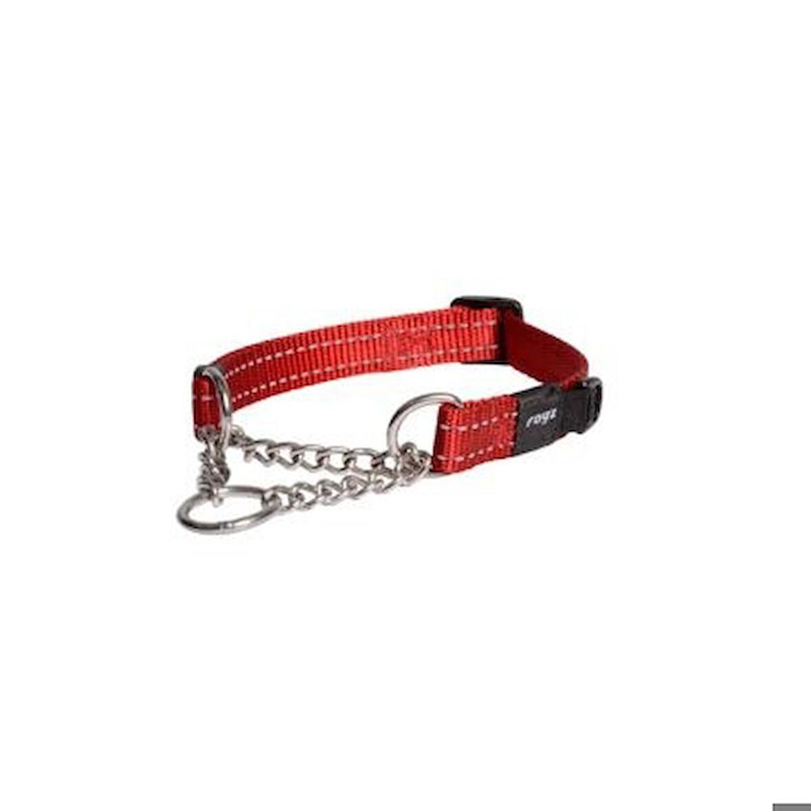 Rogz Utility Control Chain Halsband XXL Rood Boyun Tasması