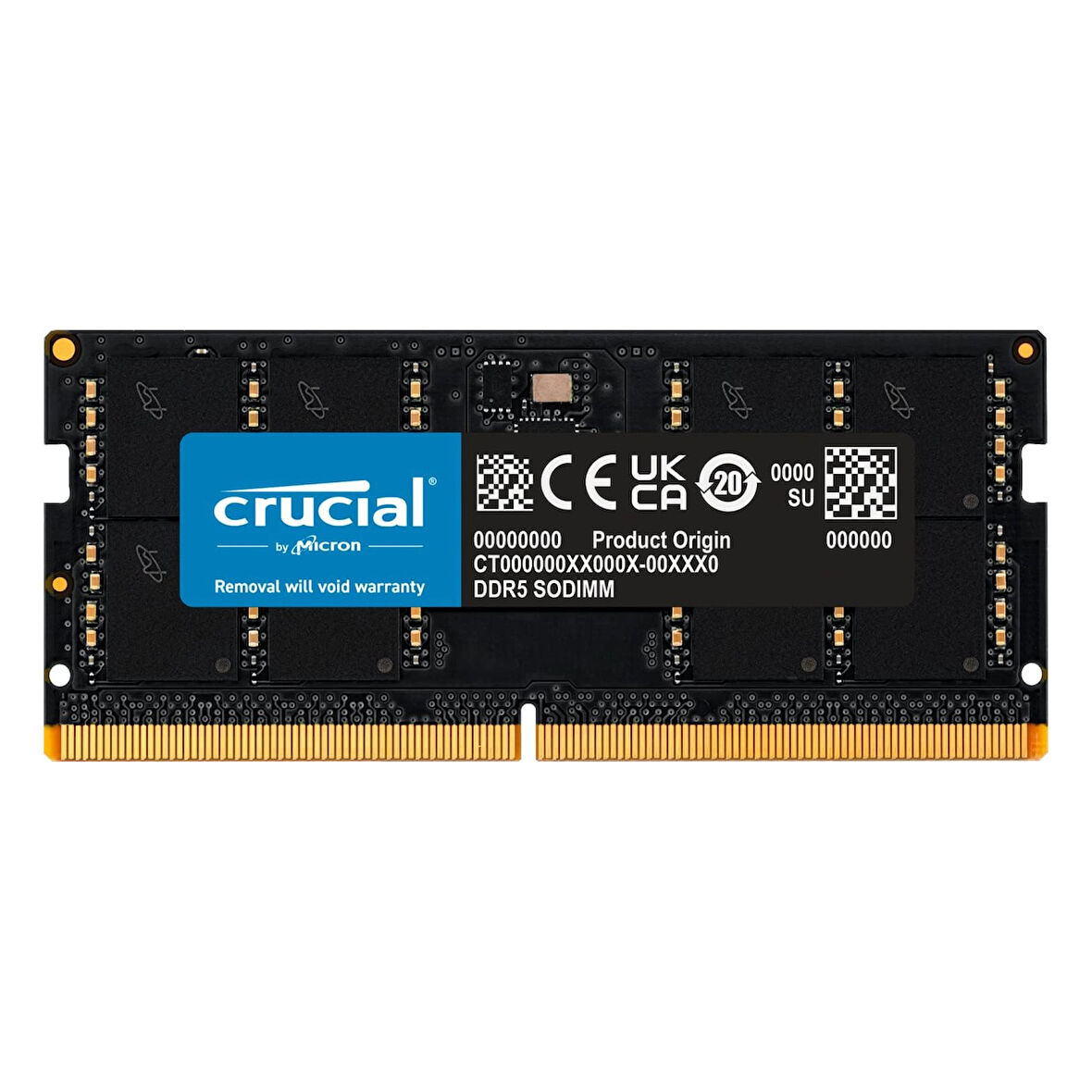Crucial CT48G56C46S5 48GB DDR5 5600MHz CL46 Notebook Bellek