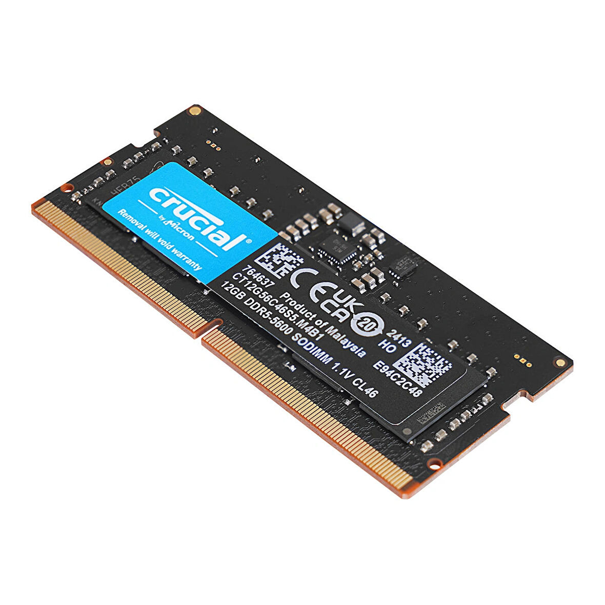 Crucial NTB 12GB 5600Mhz DDR5 CT12G56C46S5 SoDimm
