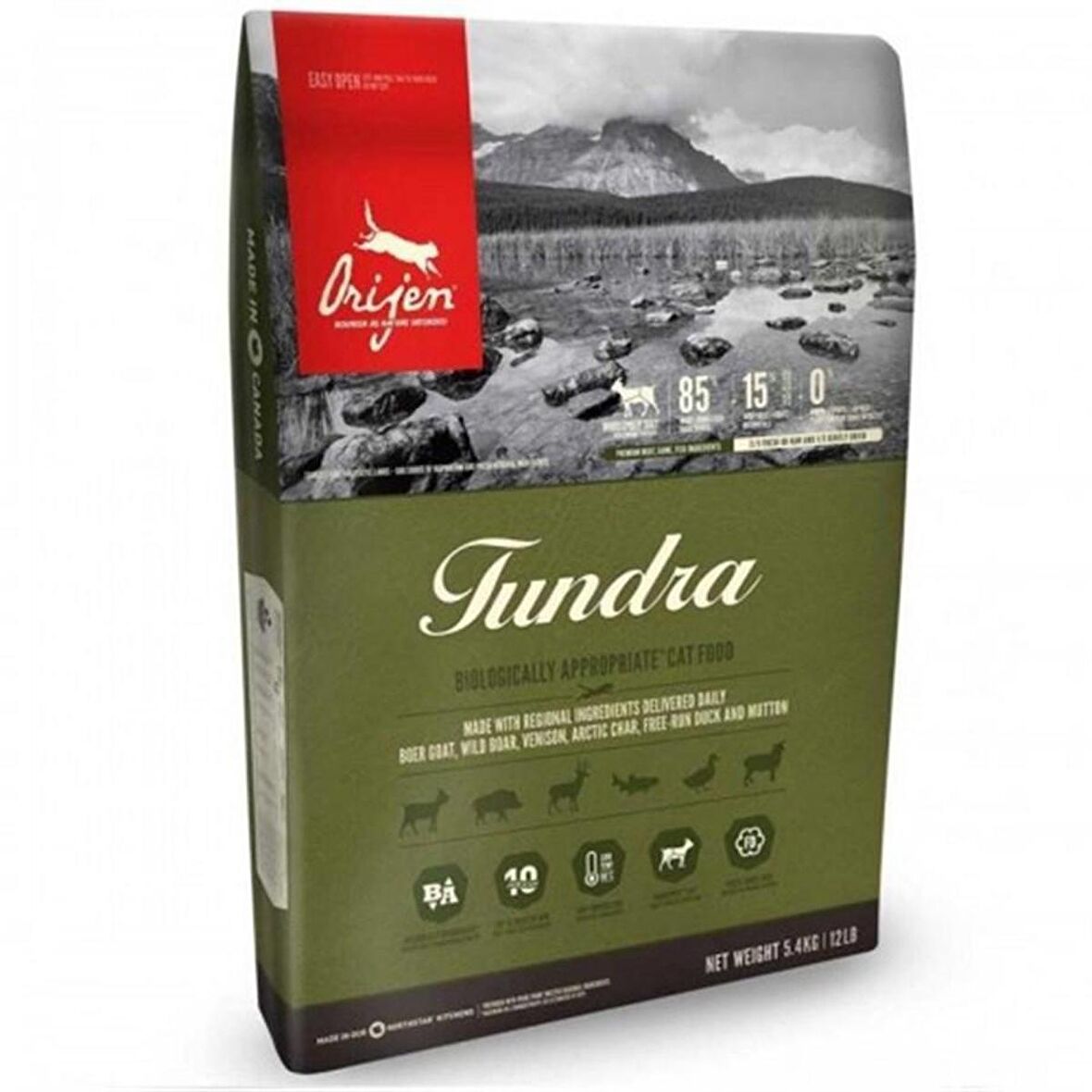 Orijen Tundra Etli Yetişkin Urinary Kuru Kedi Maması 5.4 kg