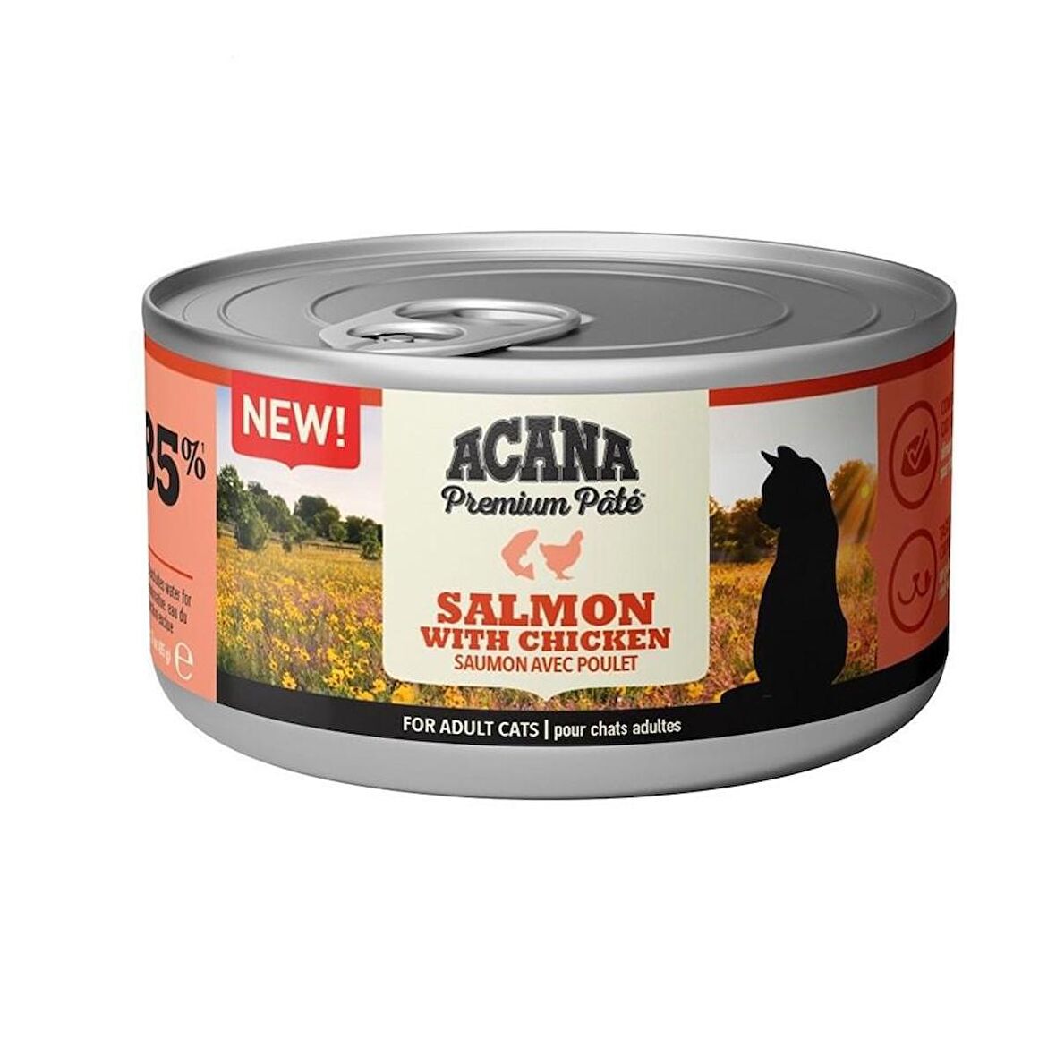 Acana Premium Pate Somonlu Yetişkin Yaş Kedi Maması 85 gr