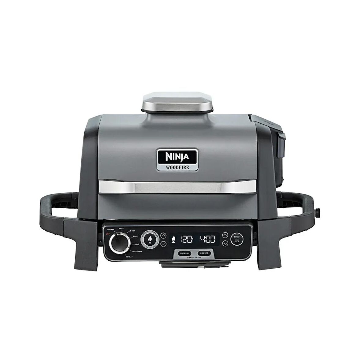 Ninja Woodfire Grill Smoker Elektrikli Barbekü Izgara