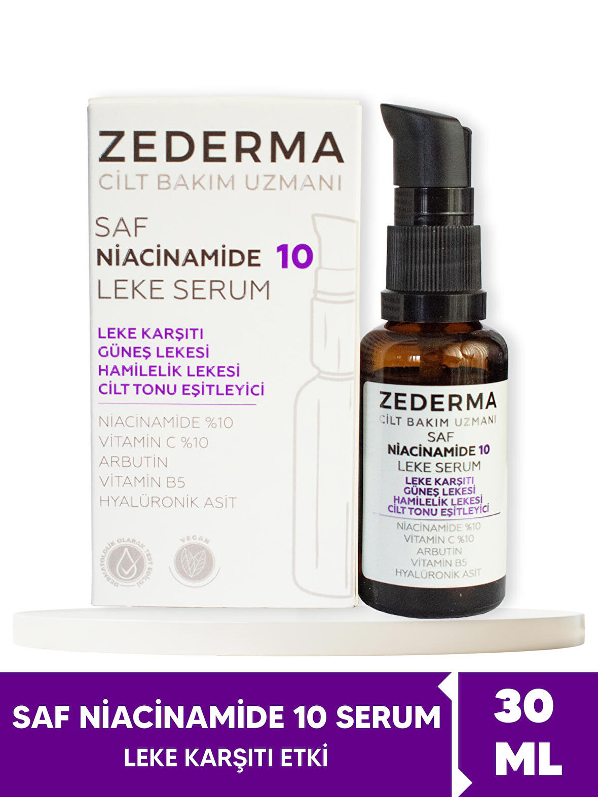 Zederma Naicamid 10 Leke Serumu 30ml