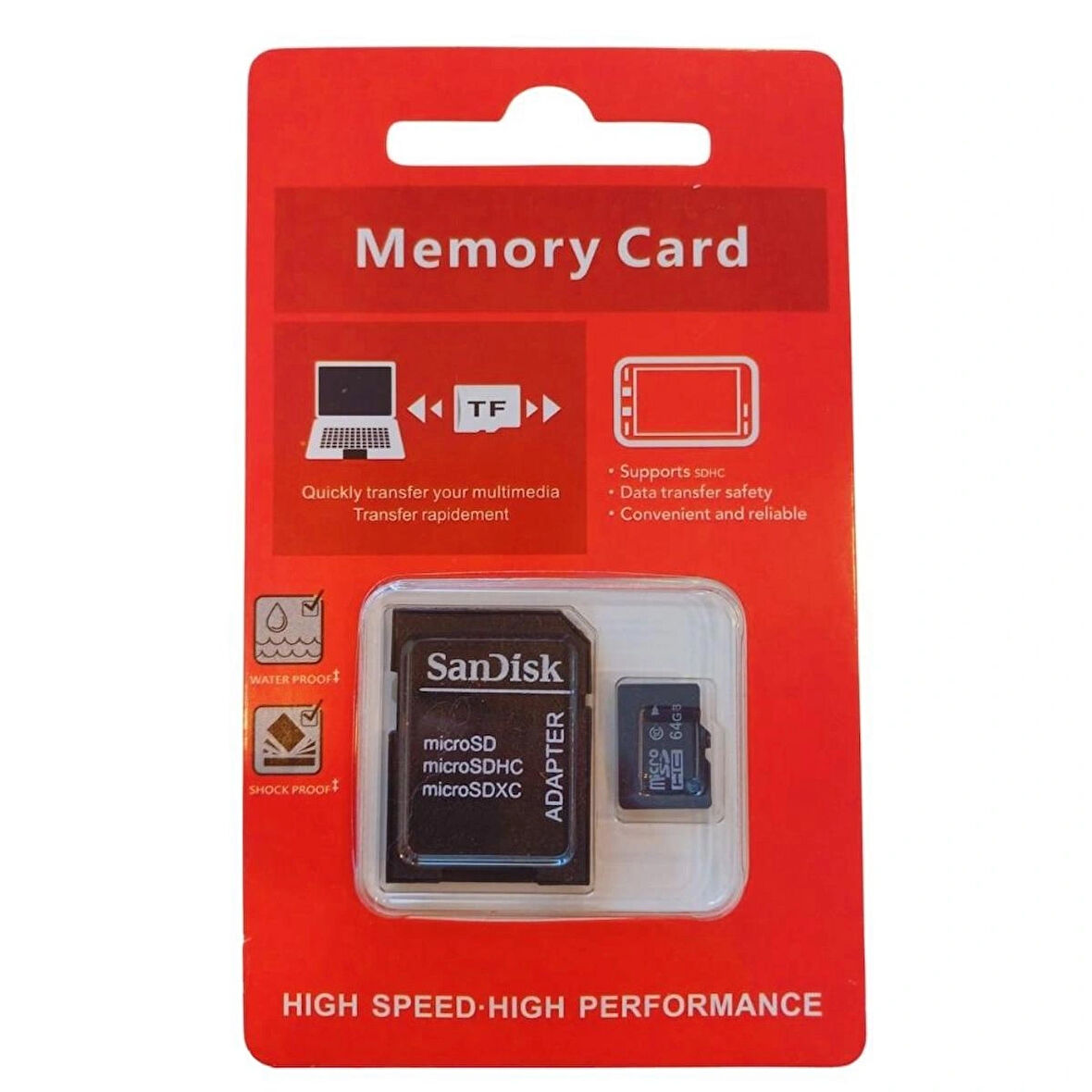 64 GB OEM KABLOSUZ KAMERA İÇİN MICRO SD KART