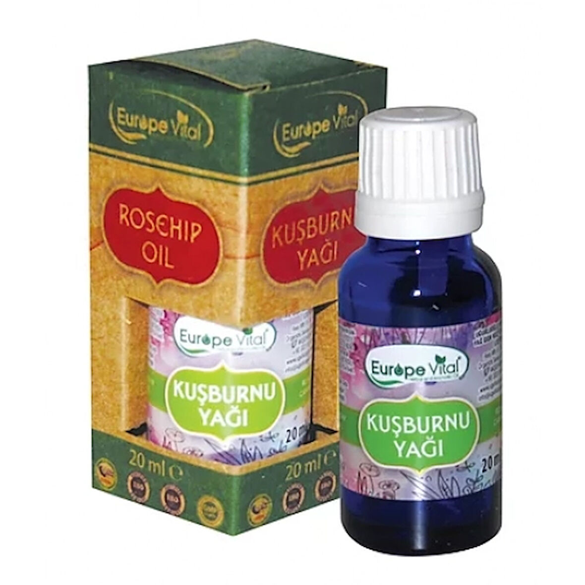EUROPE ViTAL KUŞBURNU TOHUMU YAĞI 20 ML