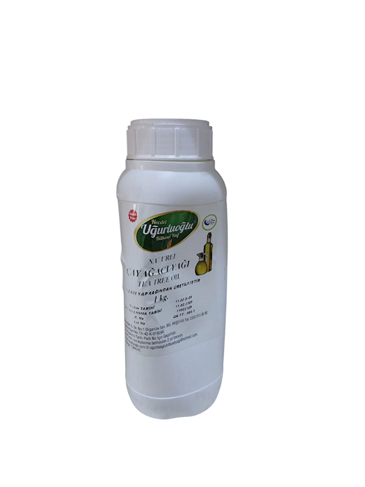 UĞURLUOĞLU ÇAY AĞACI  YAĞI 1 LT.