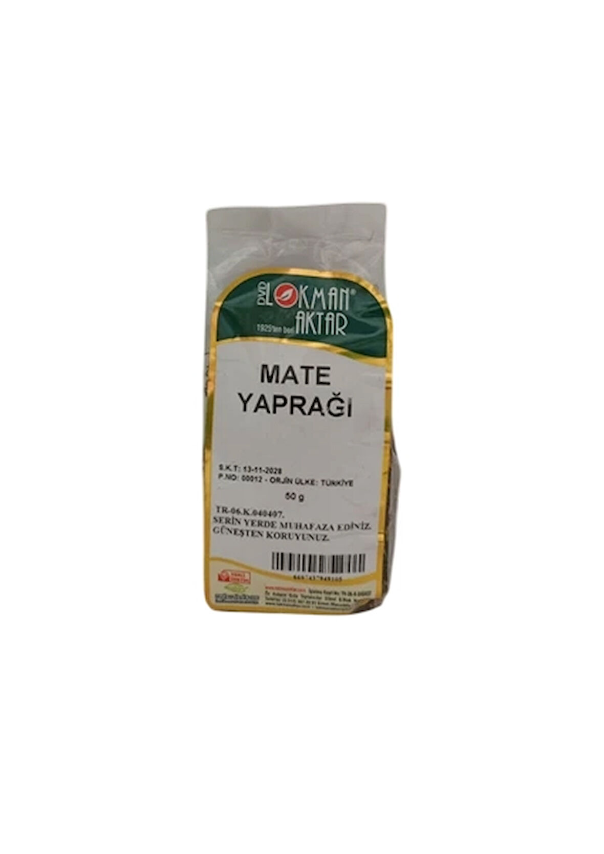 MATE YAPRAĞI 50 GR