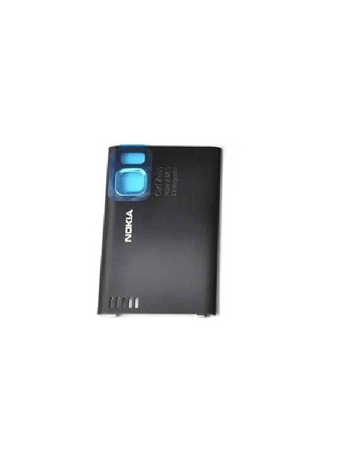 Nokia 6500s Kapak Nokia 6500s uyumlu Siyah  Arka Kapak 