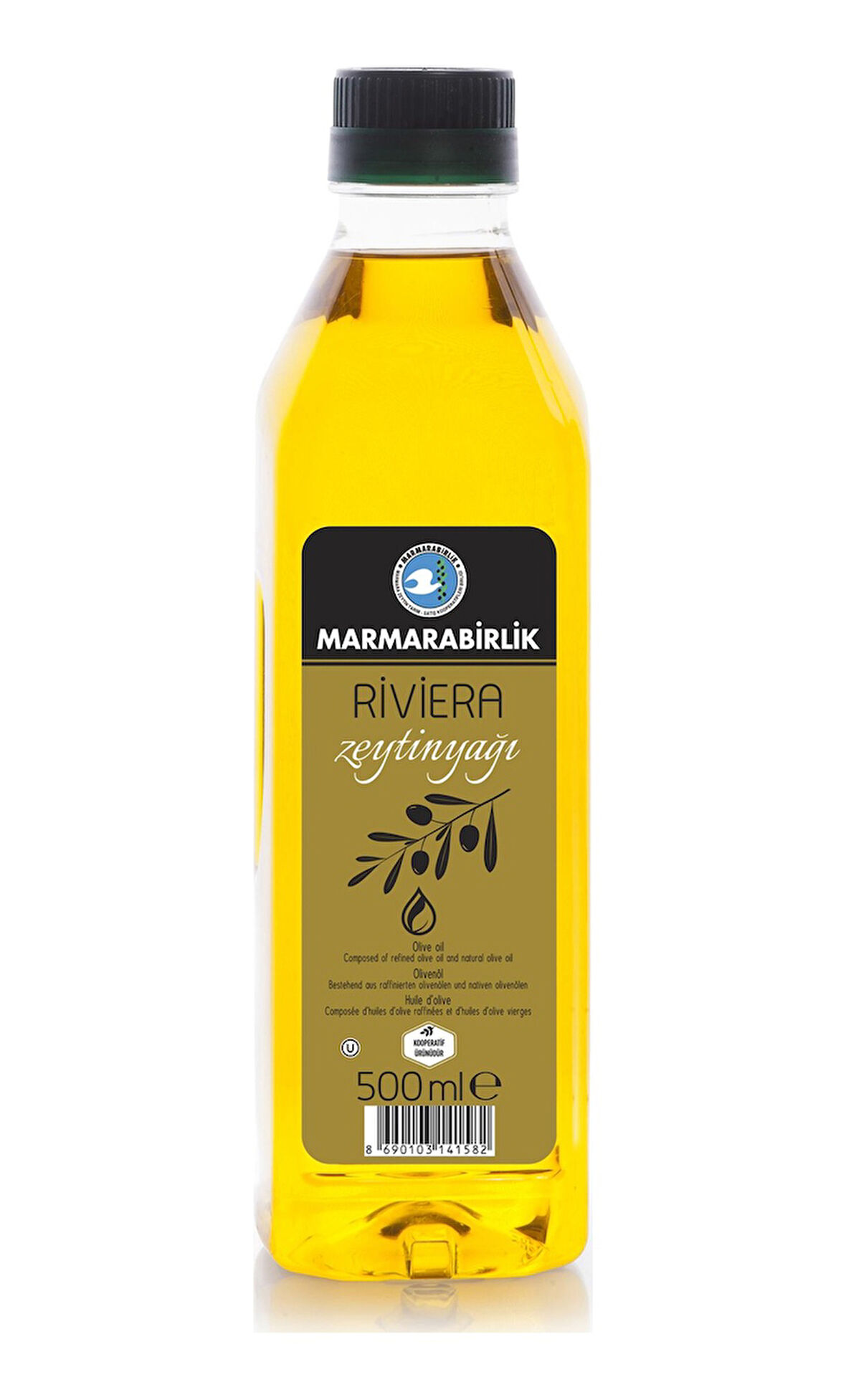 Marmarabirlik Riviera Zeytinyağ Pet 500 ML
