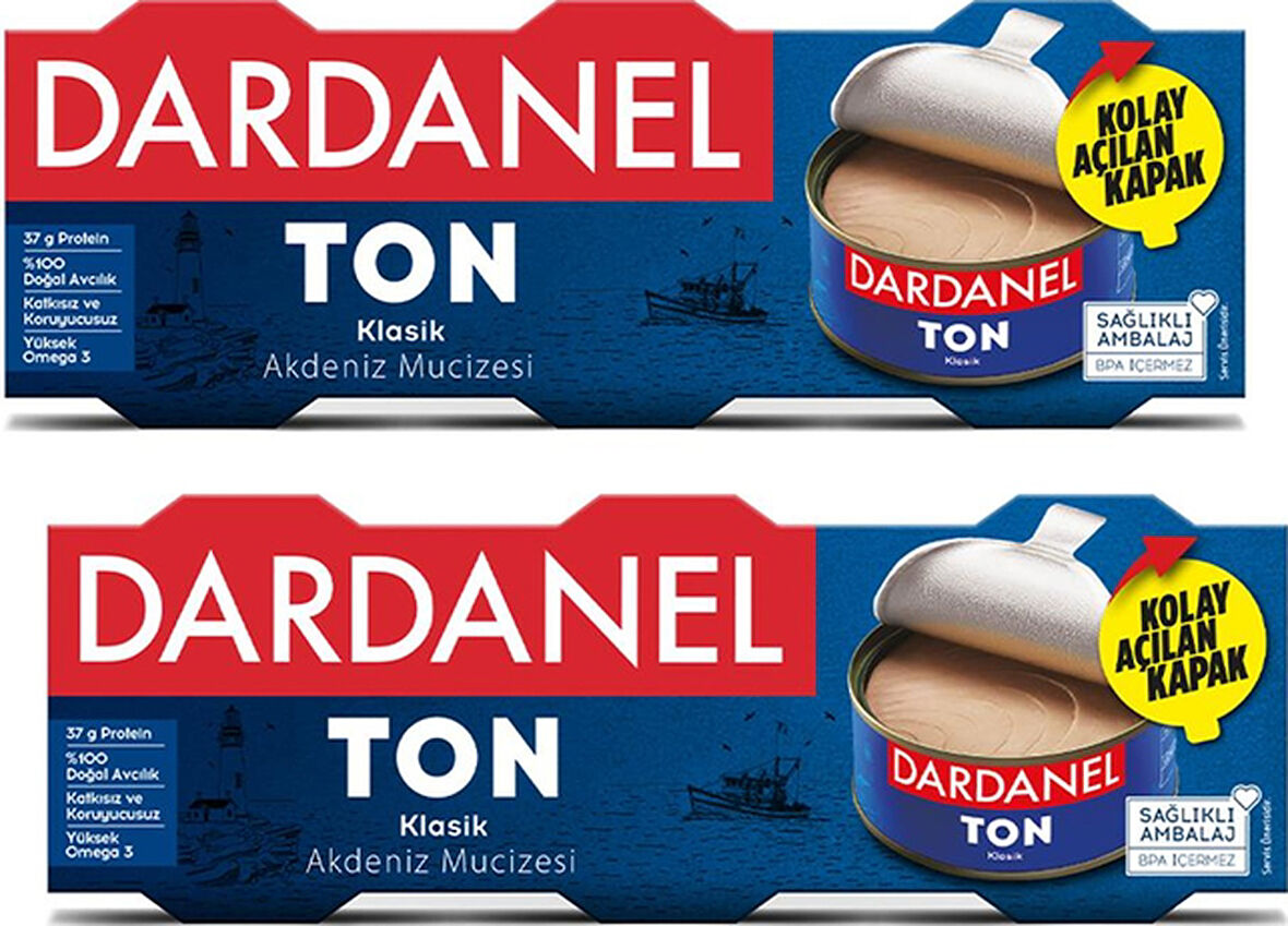 Dardanel Ayçiçek Yağlı Ton Balığı 3x75 G 2 Adet