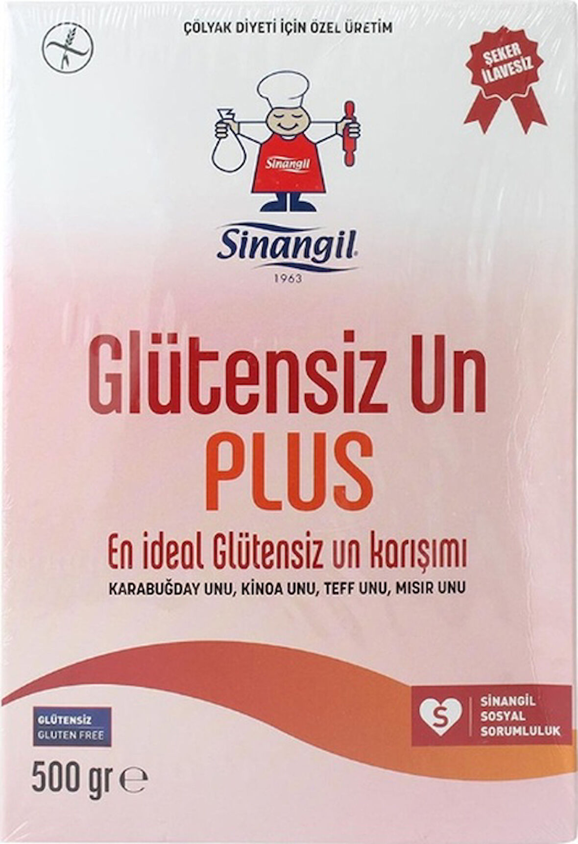 Sinangil Glutensiz Un Plus 2 x 500 G