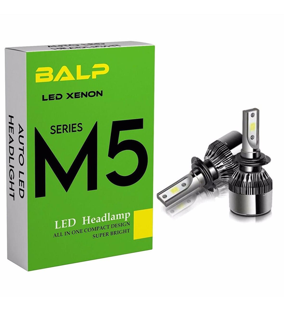 BALP M5 Led Zenon H11 Led Xenon 40w 9600lm 6500k Far Ampülü Led Zenon Şimşek Etkili