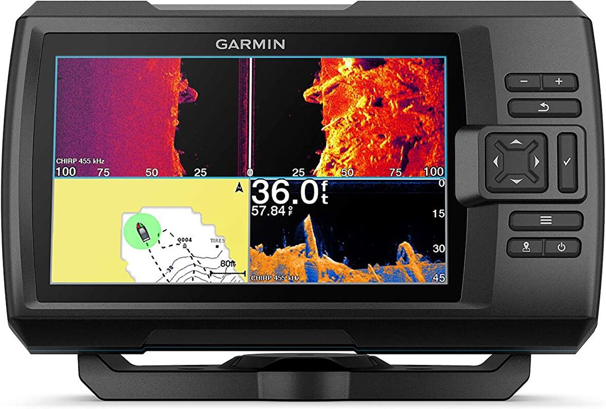 Garmin Striker Vivid 7cv, 7-inch Renkli Balık Bulucu (010-02553-00)