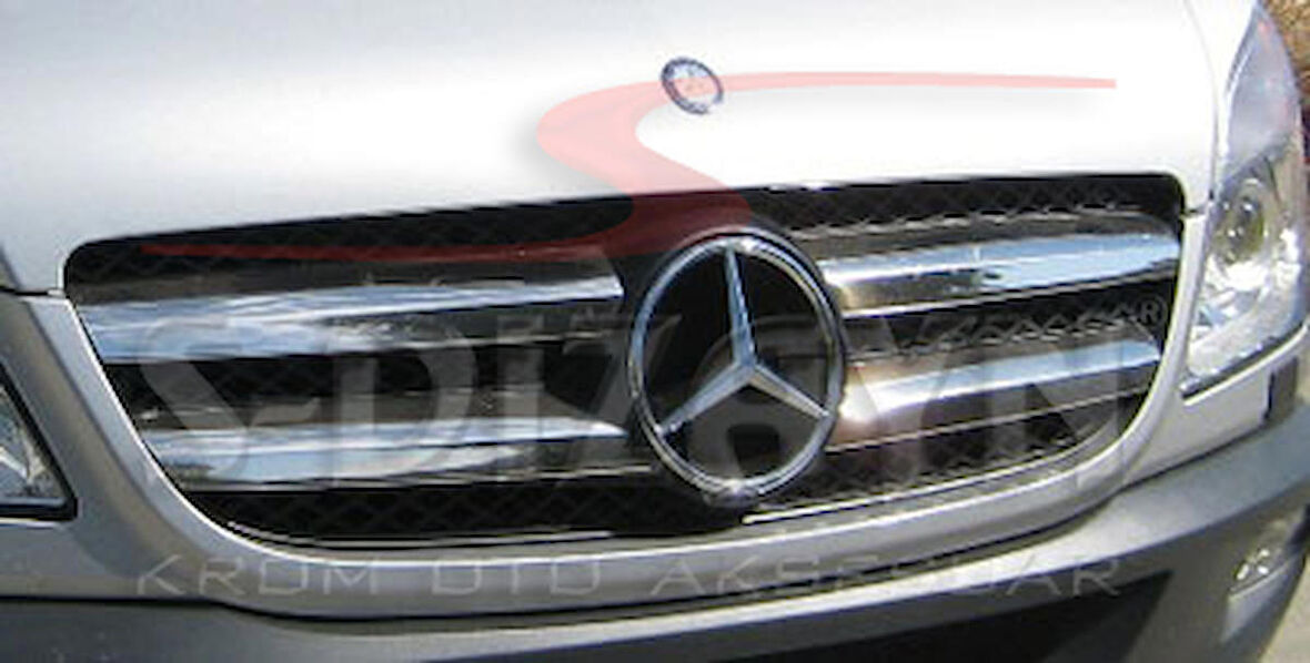S-Dizayn Mercedes Sprinter W906 Krom Ön Panjur 4 Prç 2006-2012