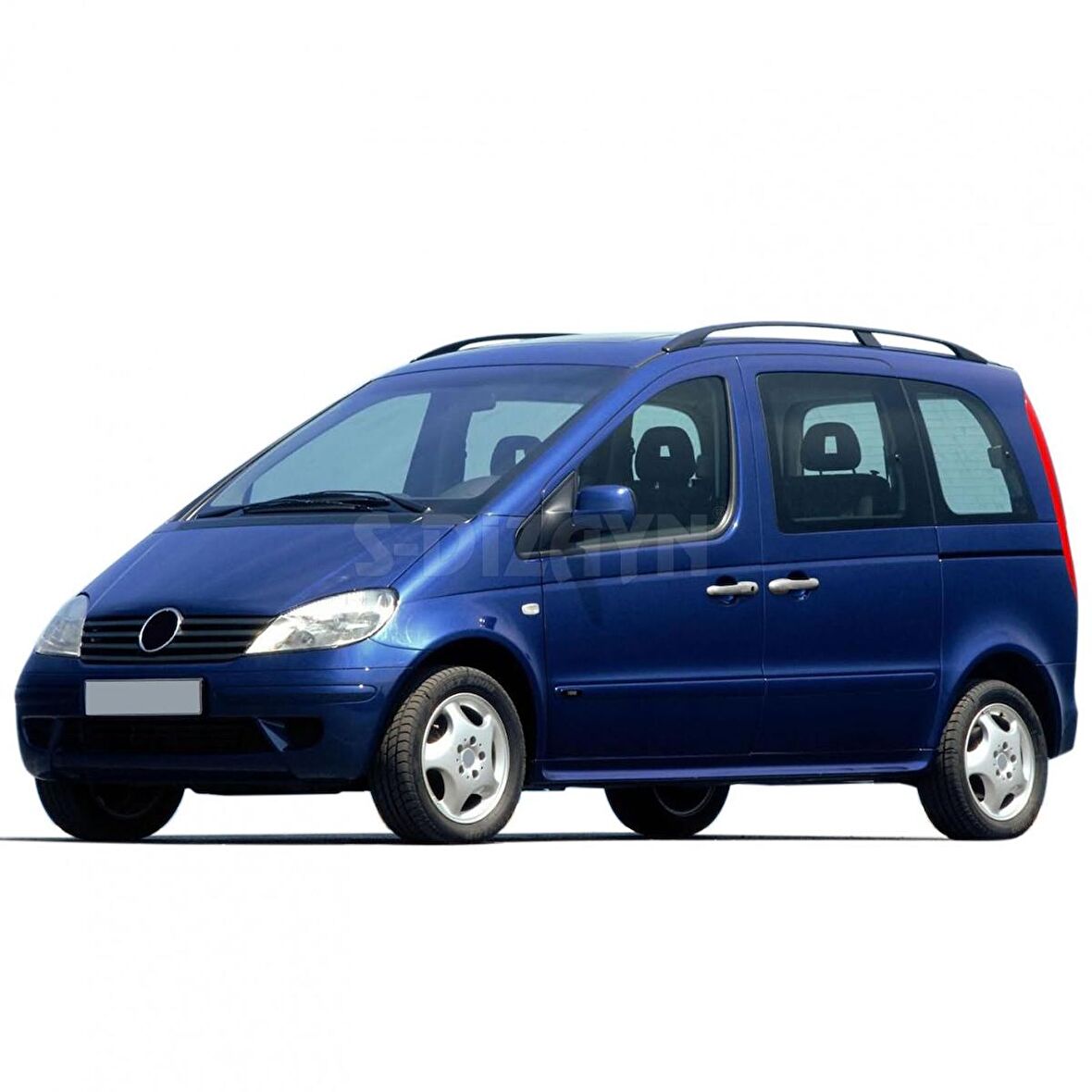 S-Dizayn Mercedes Vaneo W414 Krom Kapı Kolu 4 Kapı 2002-2005