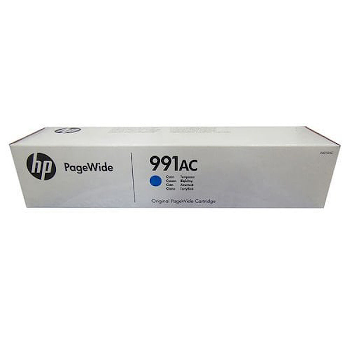 HP X4D10AC (991AC) Mavi Cyan Orjinal Kartuş  PageWide Pro 750dw / MFP 772dn