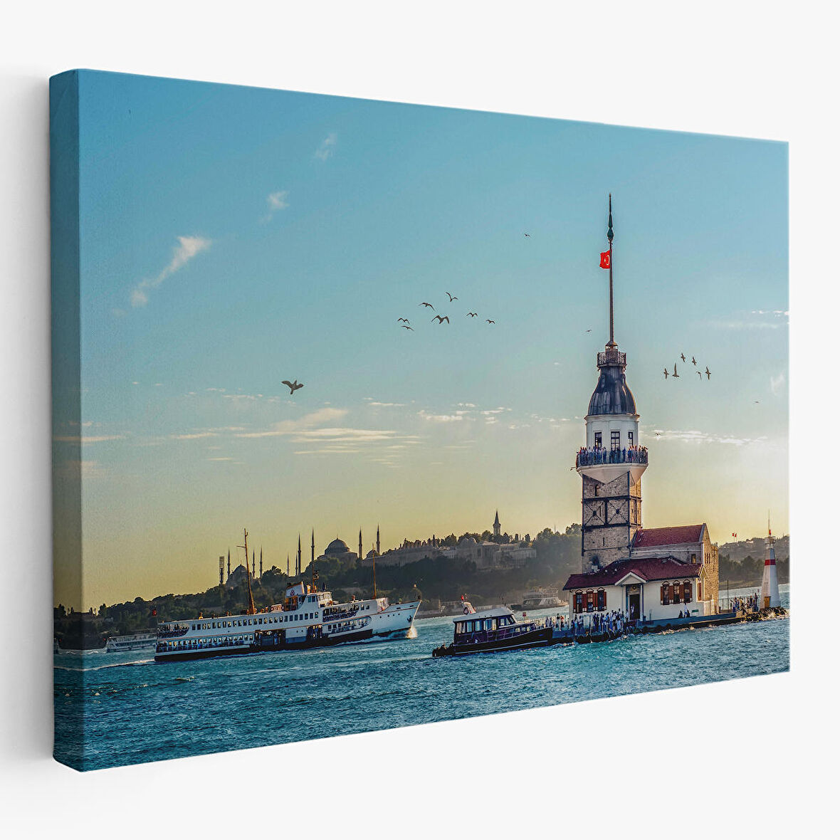 Kızkulesi Dekoratif Kanvas Tablo-6512