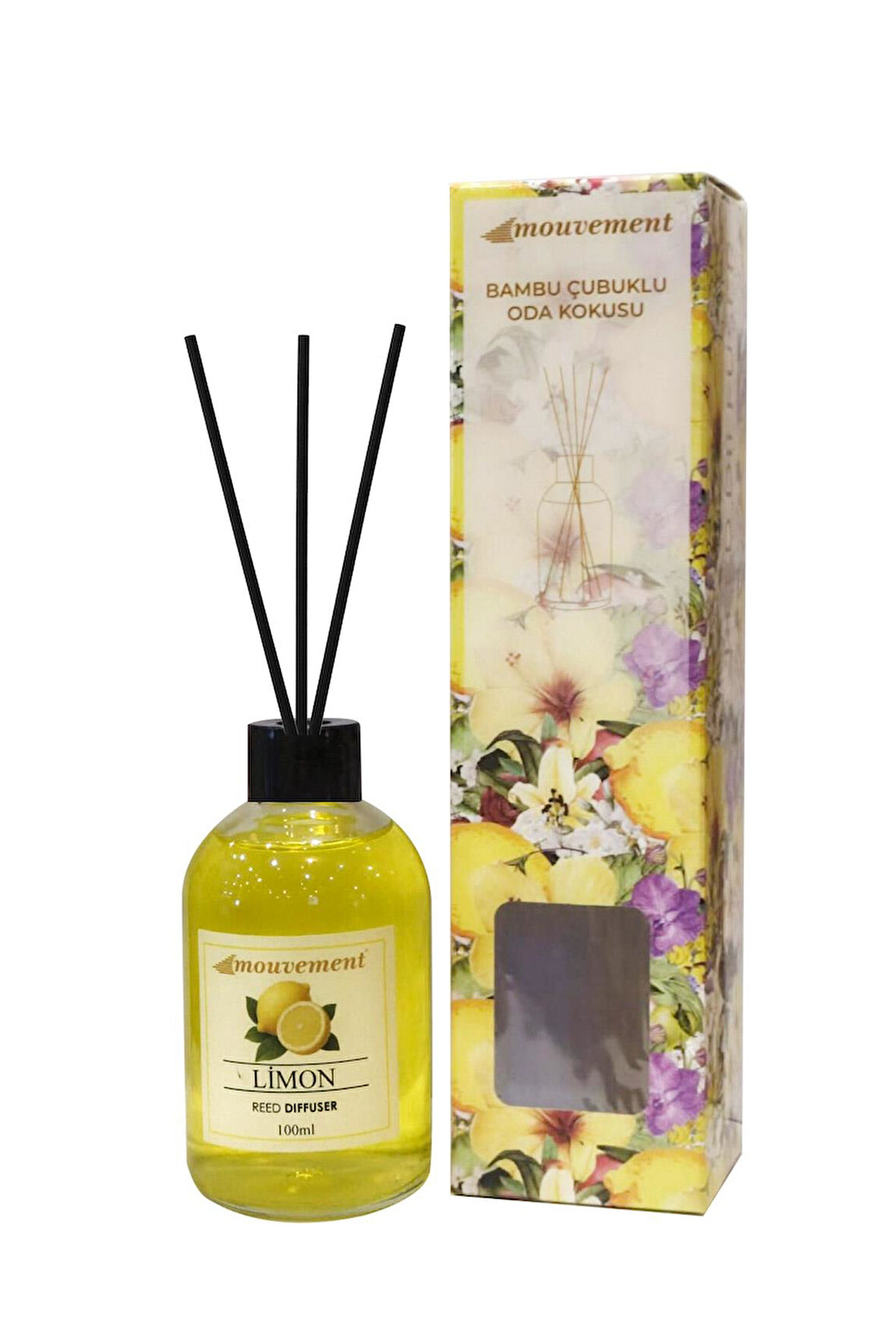 100 Ml Limon Çubuklu Oda Kokusu – Ferah Bir Atmosfer