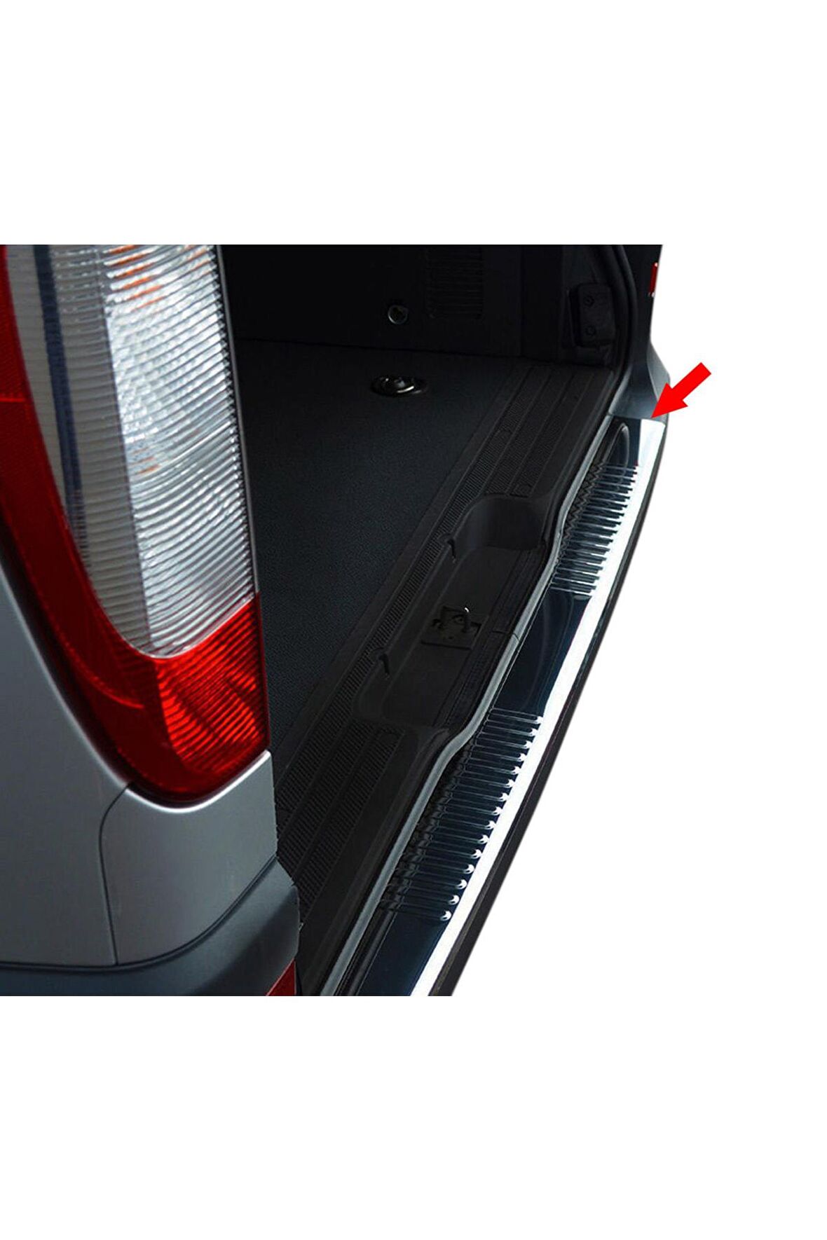 Mercedes Viano W639 Krom Arka Tampon Eşiği 2004-2014