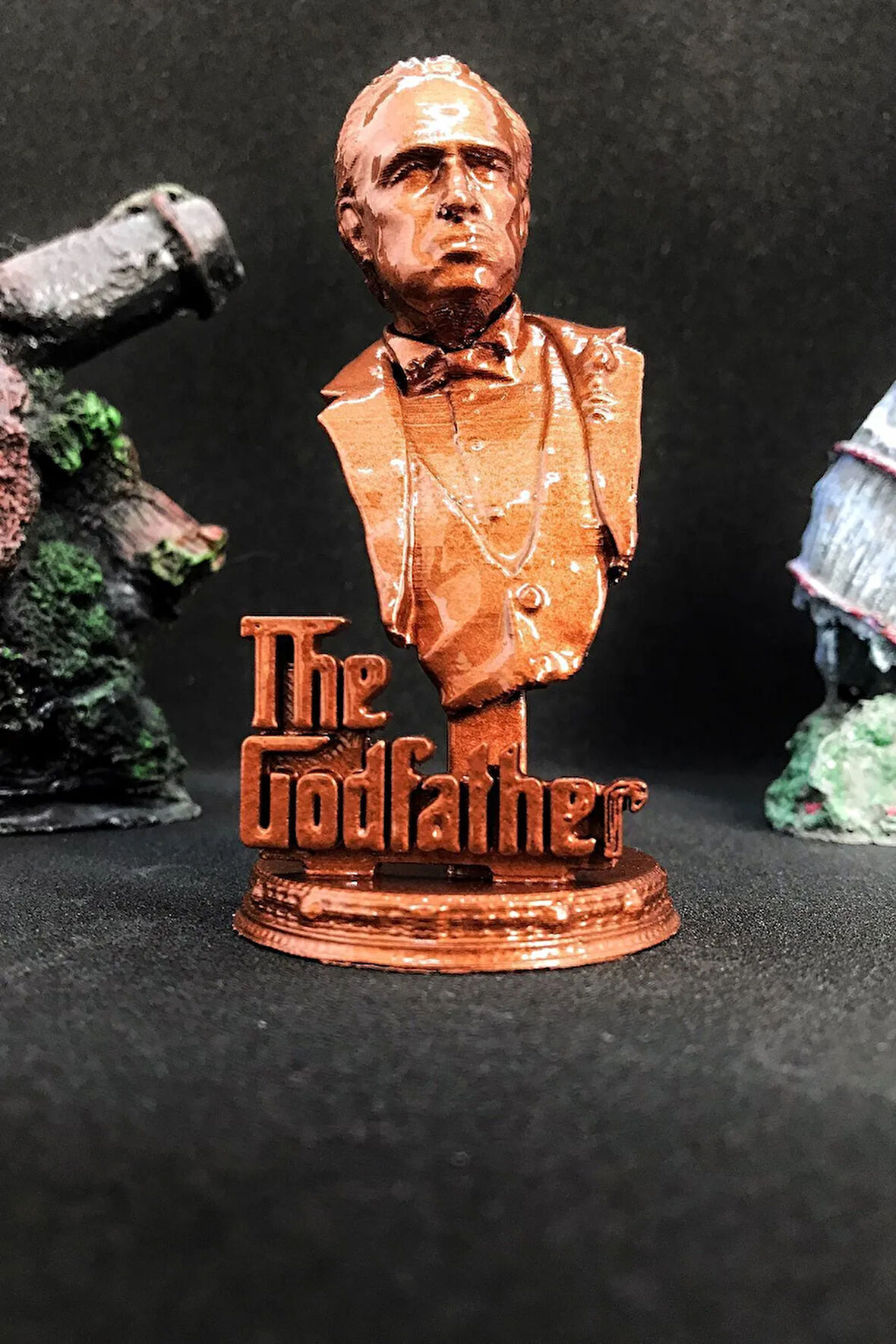 Godfather Büst 10cm - Bakır