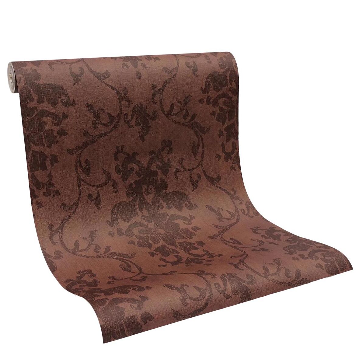 Duvar Kağıdı Kahverengi & Damask Desenli D-Dept Sorbonne - Vinly