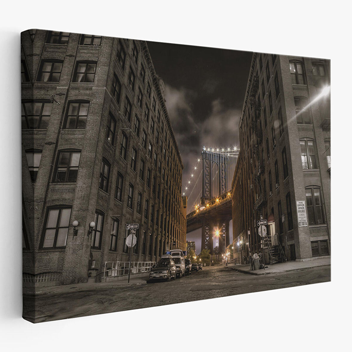 Manhattan Sokak Manzara Tablosu-6517