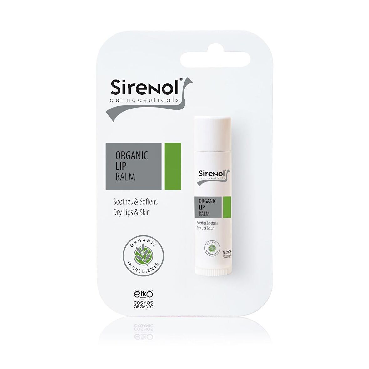 Sirenol Organik Dudak Balmı 5 ml