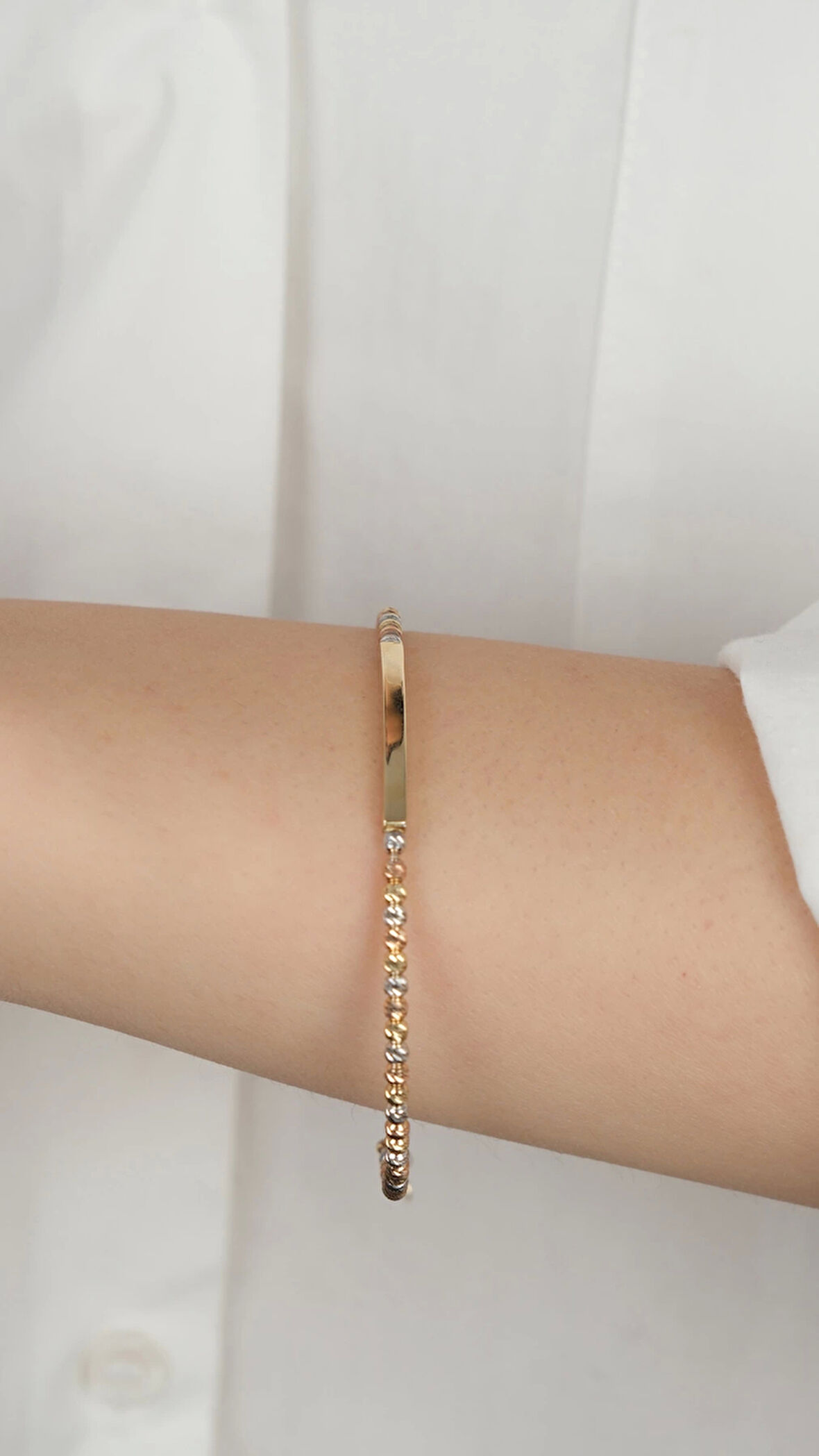 14 Ayar Altın Dorikalı Kelepçe