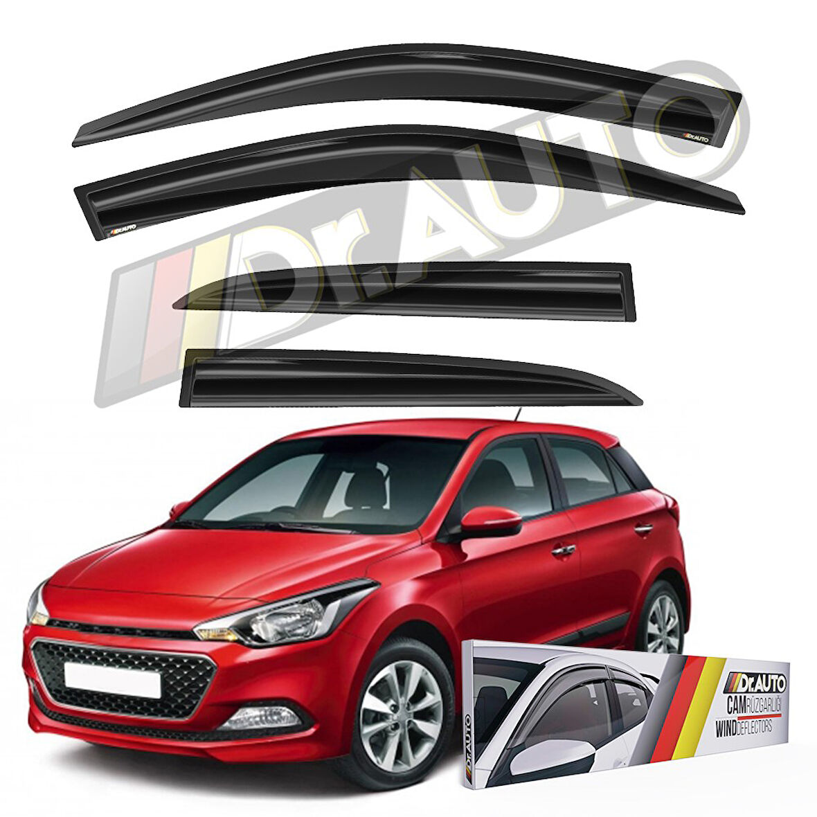 Hyundai İ20 2014-2020 Arası Rüzgarlığı 4lü