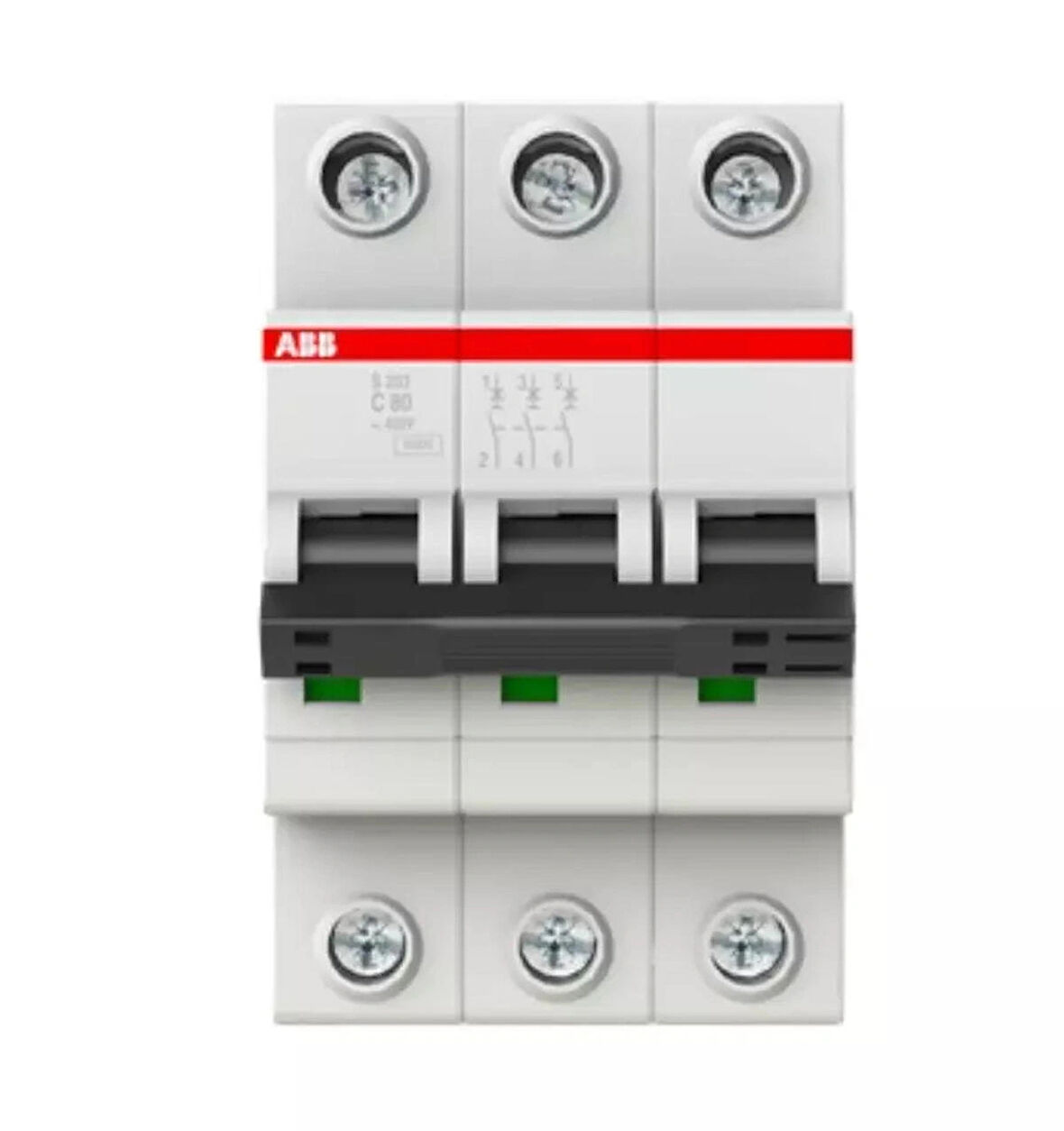 ABB 2CDS253001R0804 S203-C80 Minyatür Devre Kesici