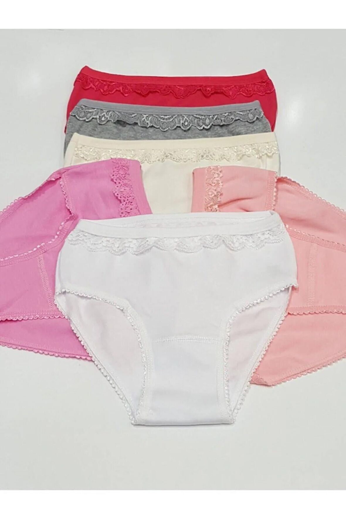 Kız Incebel Pınar Bato Külot. 6lı Pamuk
