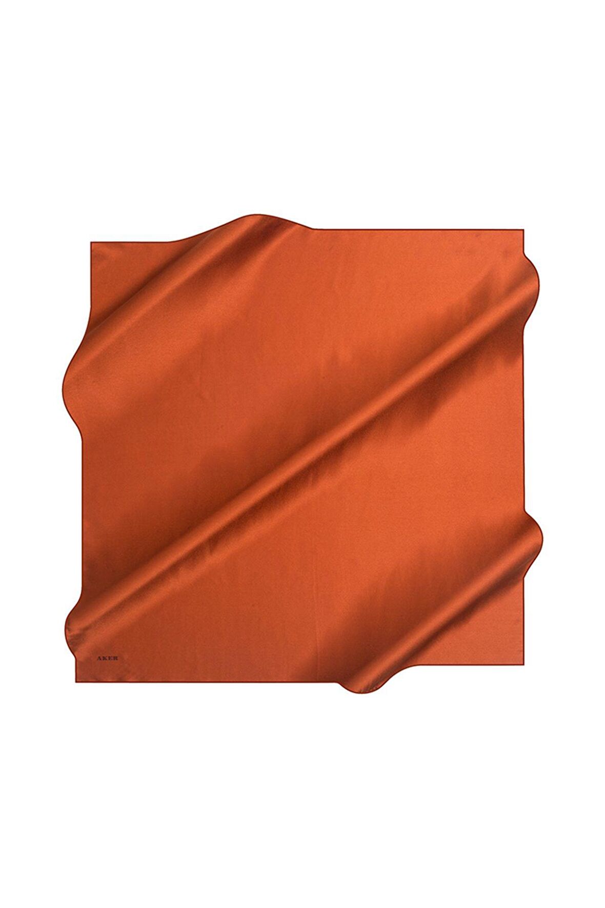 Aker Eşarp Taşlanmış Düz  İpek Eşarp