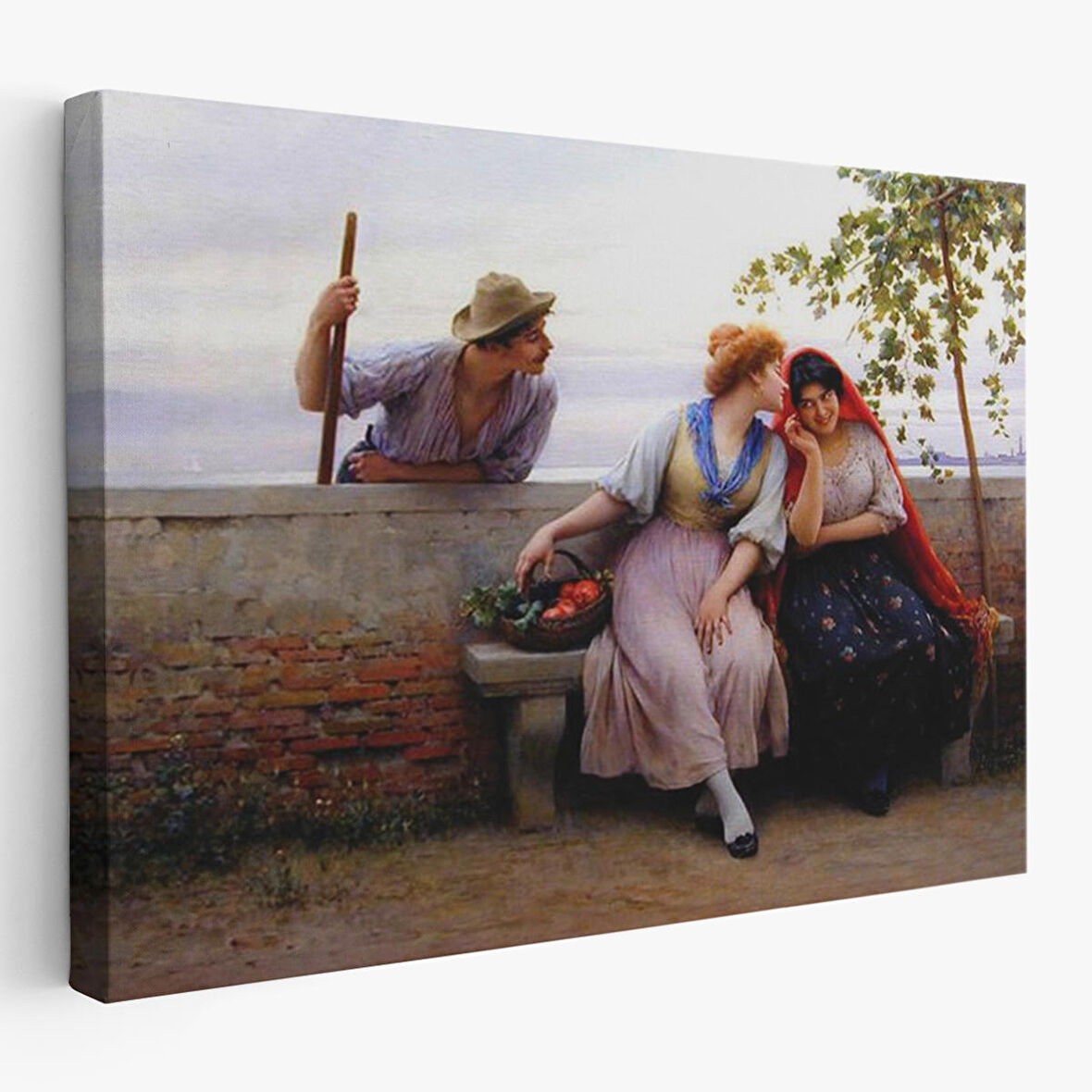 Kadınları Taciz Eden Adam Tablosu-6526