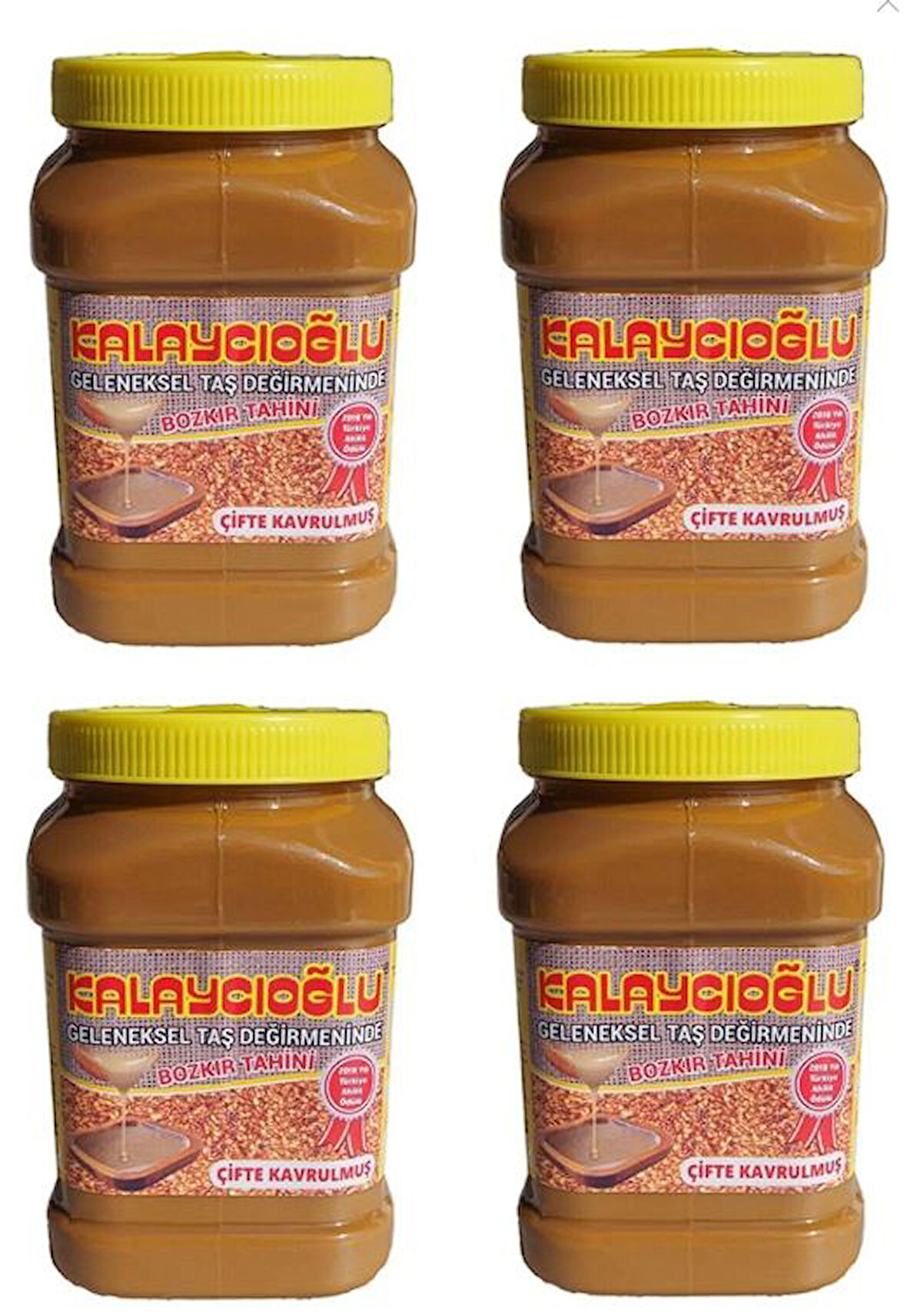 Kalaycıoğlu Çifte Kavrulmuş Kepeksiz Bozkır Tahini 4 x 935 G