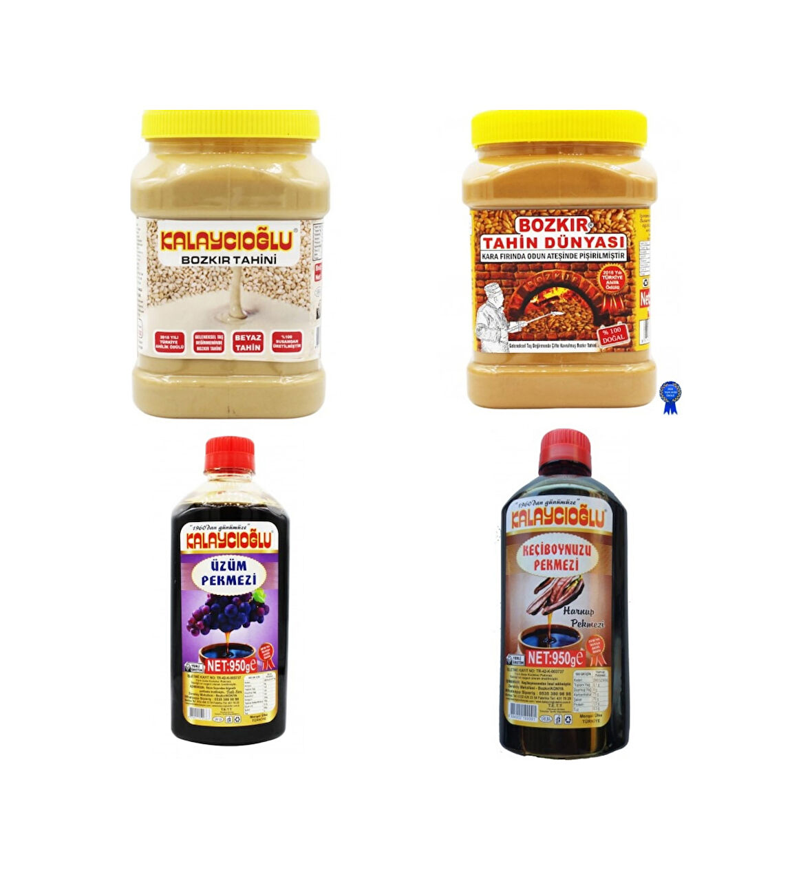 Kalaycıoğlu Bozkır Tahin Merkezi Şifa Paketi 4'lü Set