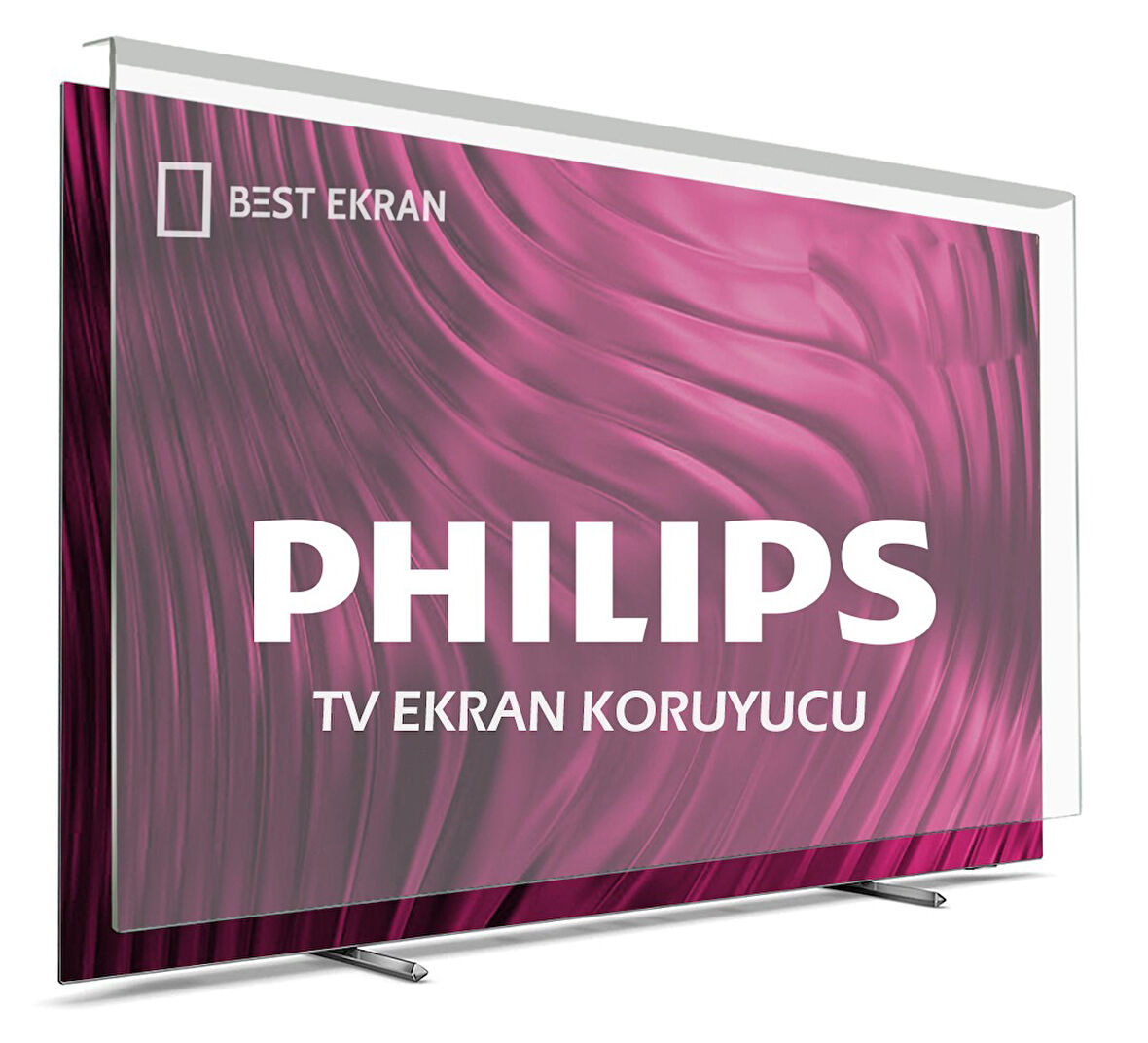 Philips 85" inç 215 cm Tv ekran Koruyucu Qled Ambilight Miniled Oled uyumlu