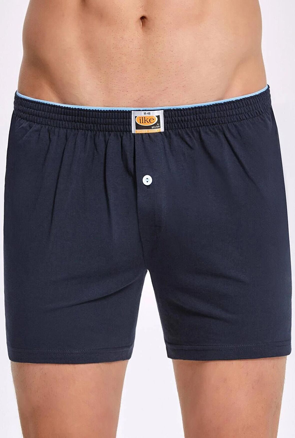 Düz Havlu Bel Erkek Boxer   5 Adet