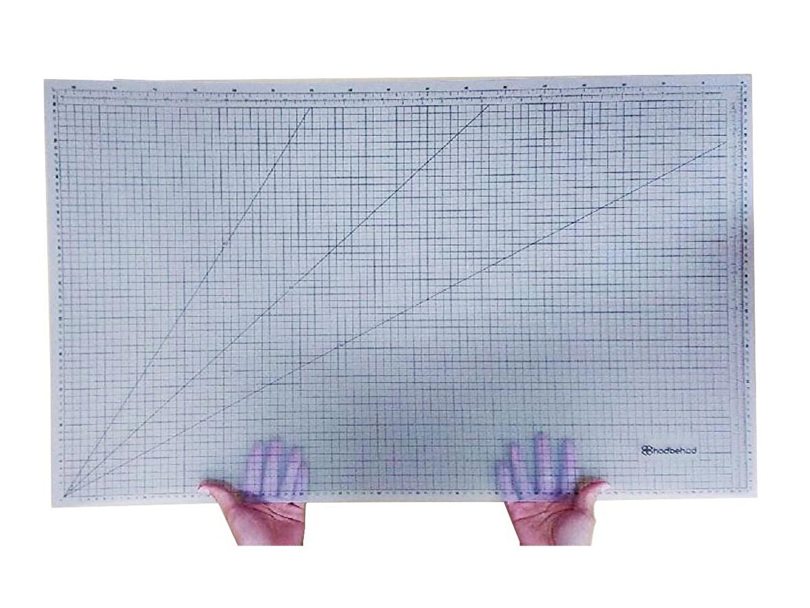 A1 Büyük Boy Şeffaf Transparent Kesim Tablası Cutting Mat 60x90cm