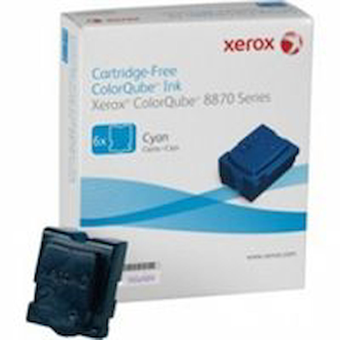 Xerox 108R00958 Mavi Cyan Orjinal Toner 4'lü  - ColorQube 8870 KUTUSUZ