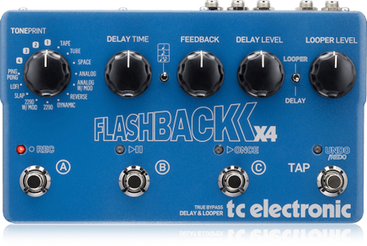 TC Electronic Flashback 2 X4 Delay Pedalı