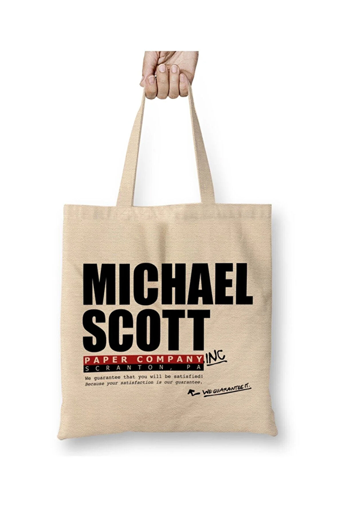Michael Scott Paper Company Dunder Mifflin The Office Parody Bez Çanta