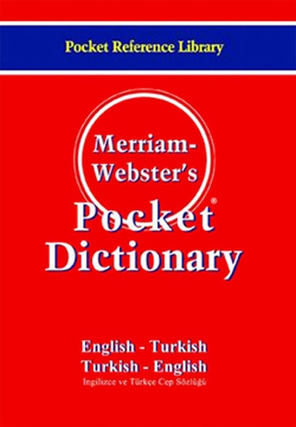 Merriam Webster's Pocket Dictionary English - Turkish/Turkish - English ...