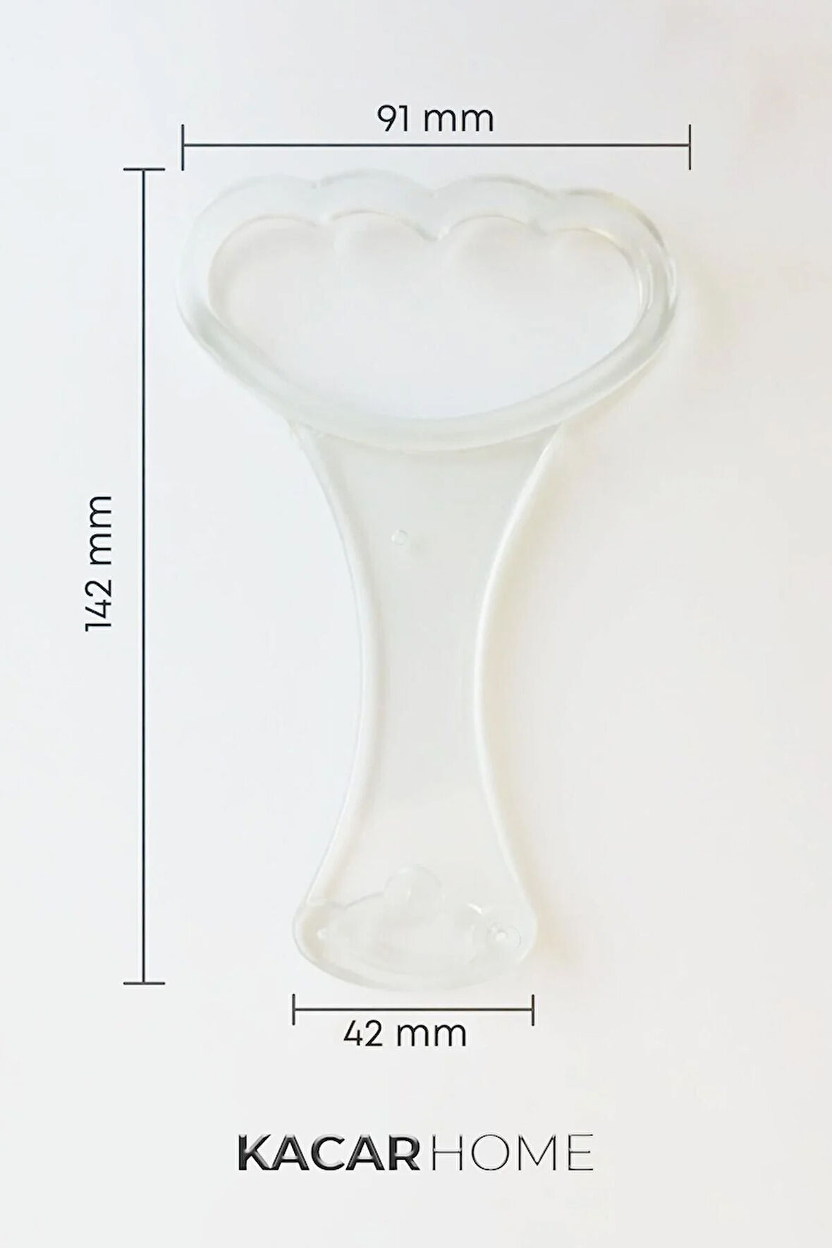 Baza Yatak Tutma Kulp Esnek Plastik 1 Adet - Mobilya Kulpları - Turuncu