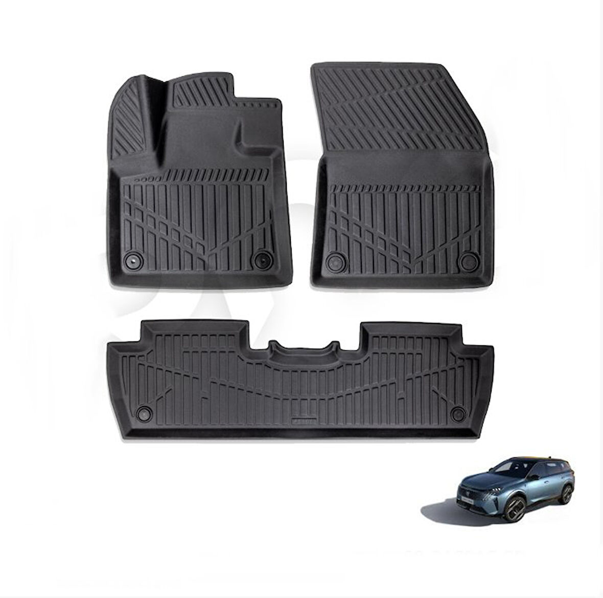 Peugeot 5008 Havuzlu Paspas 2017-2025