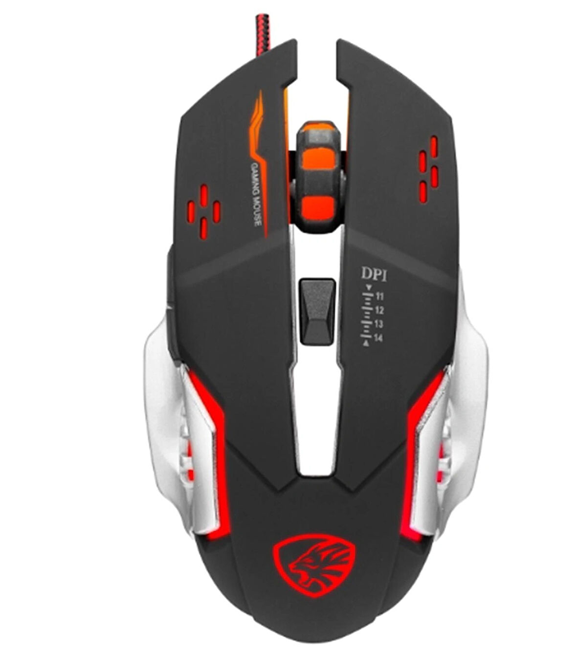 Legend Siyah 3600dpi Gaming Oyuncu Mouse Özel Oyuncu Mouse