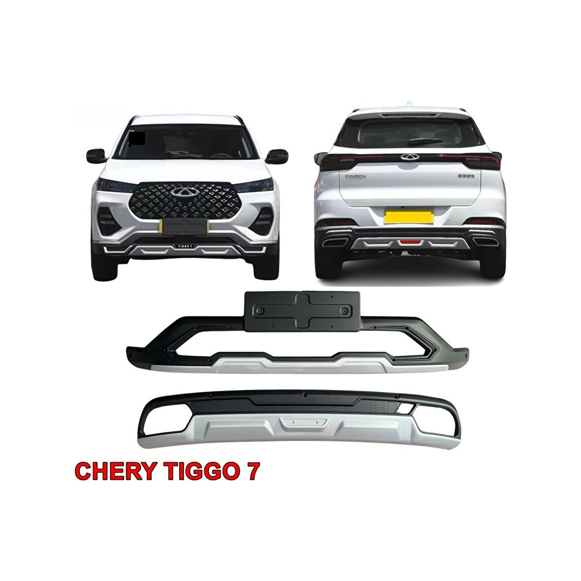 Chery Tiggo 7 Ön Arka Difizör Koruma