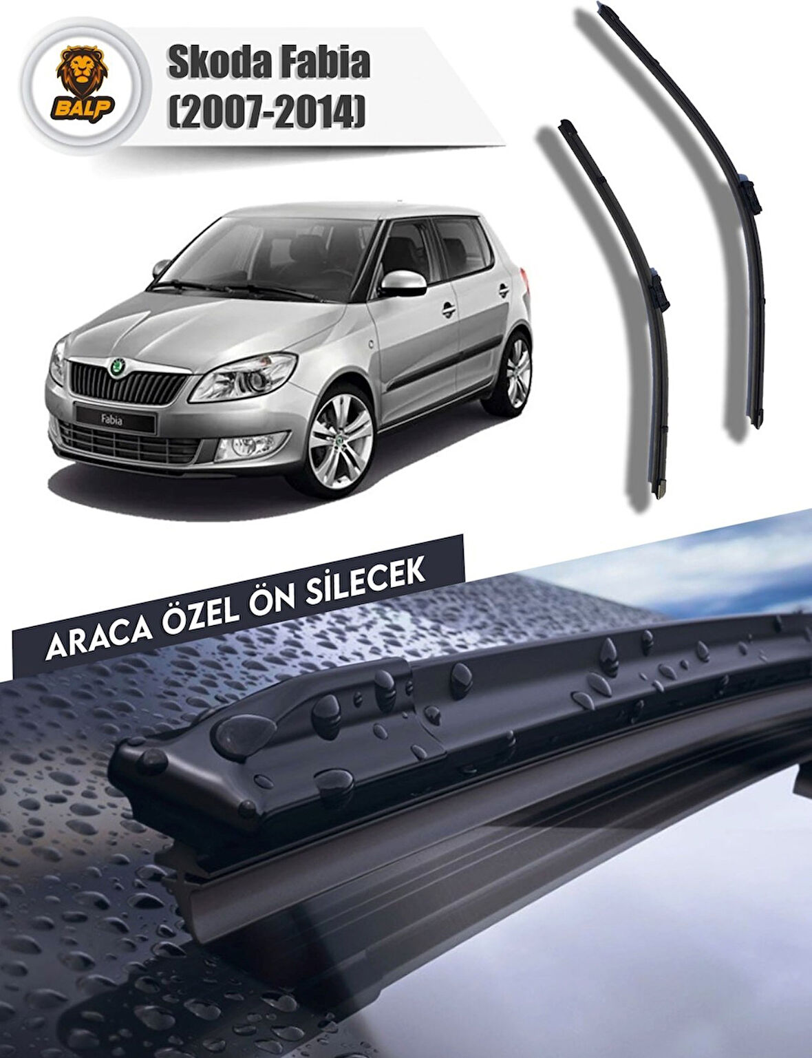 Skoda Fabia Muz Silecek Takımı (2007-2014) 53X53