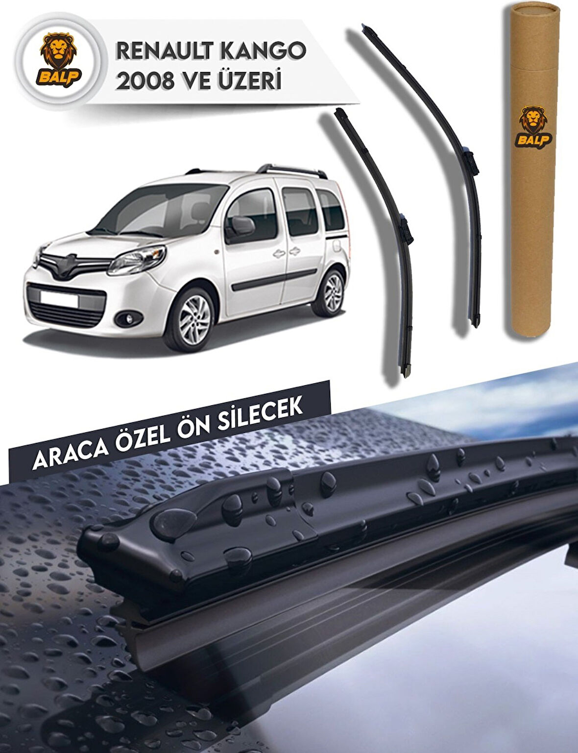 Renault Kangoo  Muz Silecek (2008-2010) 55X53ü